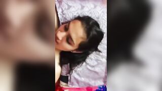 Cute college girl Muskan ki blowjob dene ki video