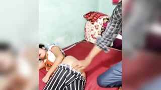 Bahan ki doggy style chudai bhai ne ki