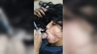 Desi college girl ne blowjob diya lover ko