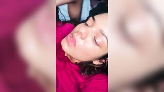 Beautiful girlfriend Khushi ne blowjob diya