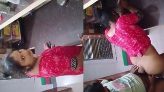 Kitchen mein jawan bhabhi ki doggy style chudai