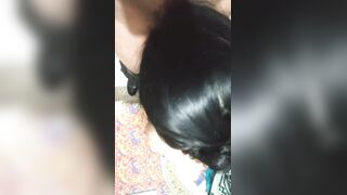 Bhabhi blowjob dekar doggy style mein chud gayi