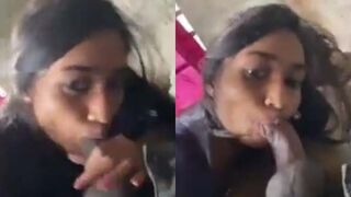 College girl ne chhapri bf ka lund chusa