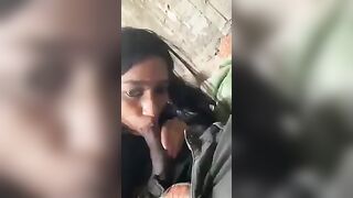 College girl ne chhapri bf ka lund chusa