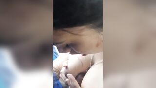 Blowjob dekar apni boobs chudwati college girl