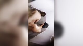 Muslim college girl ki bathroom mein chudai