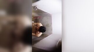 Muslim college girl ki bathroom mein chudai