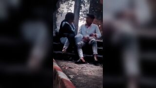 Desi college girl Neha ne blowjob diya